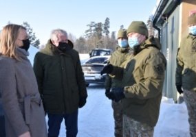 Ministro susitikimai su Oro gynybos bataliono ir Ginkluotės depo kariais - 3