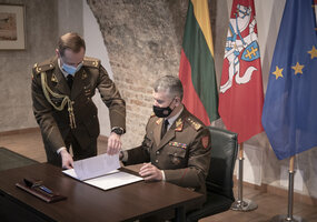 Lithuanian Armed Forces and Lithuanian Police sign cooperation agreement for the year - 2