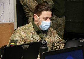 Tęsiasi tarptautinės vadaviečių pratybos „Jungtinis ryžtas XV“ - 4
