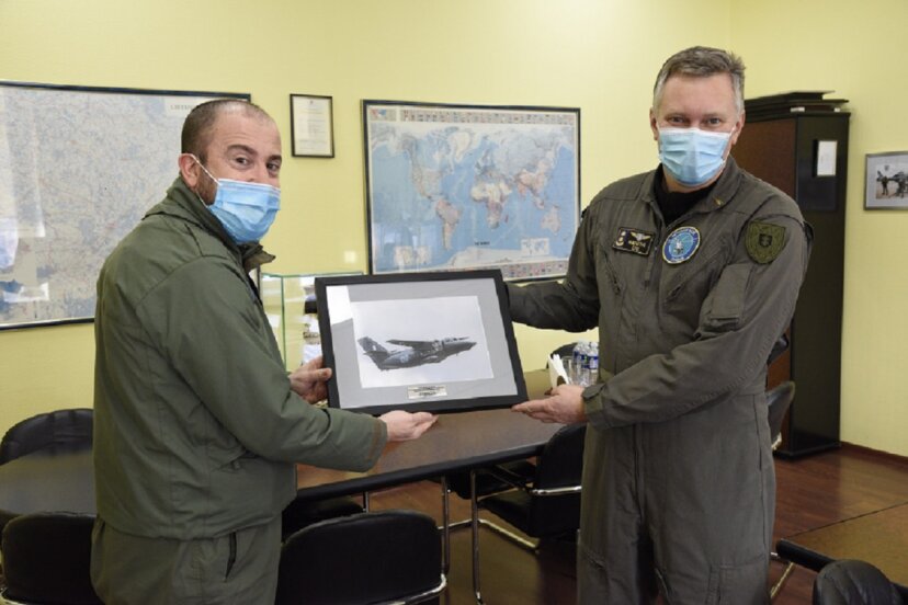 Italian Air Force Detachment Commander farewelled Lithuania