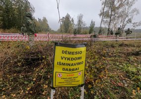 Pavasarį Juozo Vitkaus inžinerijos bataliono išminuotojams prasideda tikras darbymetis - 1