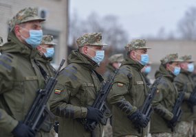 Didžiosios Kovos rinktinės 30-metis pažymėtas iškilminga kario priesaikos ceremonija - 1
