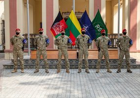 NATO misijoje Afganistane užduotis vykdyti pradėjo 10-oji Karo policijos grupė - 2