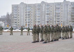 Didžiosios Kovos rinktinės 30-metis pažymėtas iškilminga kario priesaikos ceremonija - 6