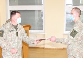 Lietuvos kariuomenės mokykloje baigėsi puskarininkių karjeros I pakopos kursai   - 1