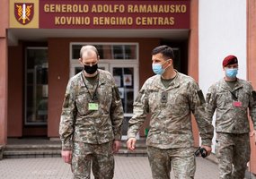 „Tvirtas skydas 6“ – pirmosios KASP karinės pratybos kompiuterinės simuliacijos būdu - 1
