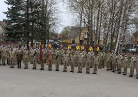 Vyčio apygardos 5-osios rinktinės veiklos sukaktis paminėta iškilminga rikiuote - 2