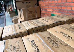 Lietuvos kariuomenė tęsia logistinę operaciją aprūpinant skiepijimo priemonėmis šalies gydymo... - 2