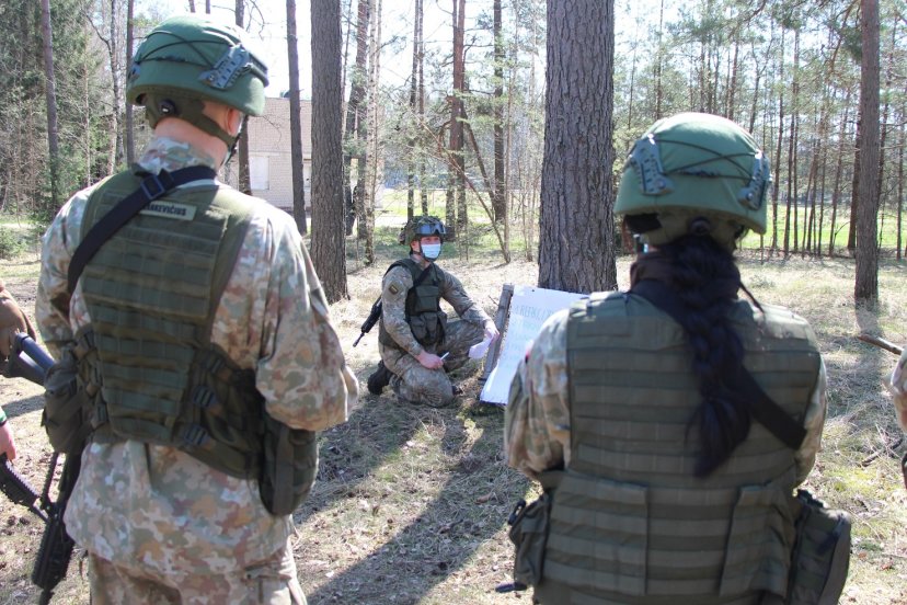 Lietuvos kariuomenės mokykloje baigėsi puskarininkių karjeros I pakopos kursai  