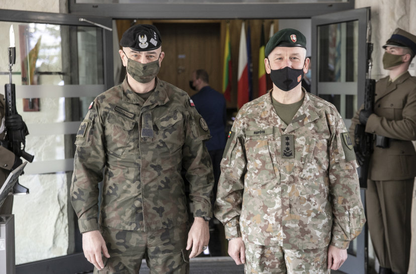 Lithuanian and Polish Armed Forces will continue strengthening interoperability and defence