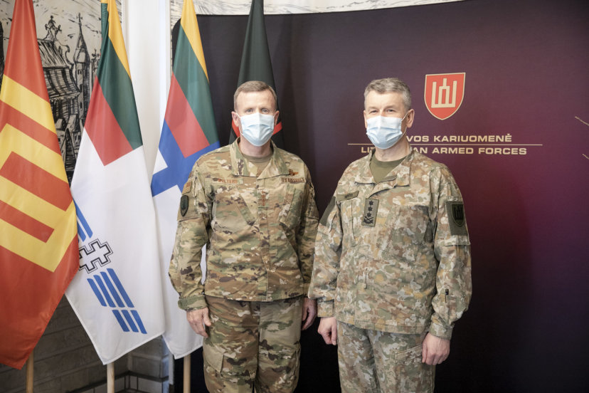 Commander of the NATO Supreme Headquarters Allied Powers Europe discussed defence with Chief of...