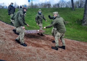 Kariai mokėsi komandos formavimo ypatumų puskarininkių karjeros I pakopos kurse - 1