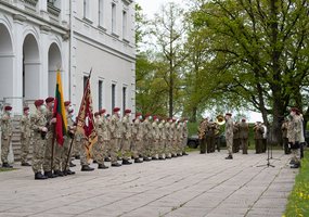 Pagerbti iš misijos Malyje sugrįžę kariai - 1