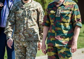 Rukloje susitiko Lietuvos ir Belgijos kariuomenių vadai  - 1