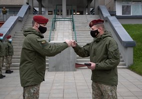 KASP štabo viršininkas baigė tarnybą Savanorių pajėgose - 3