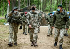 Pratybose Jonavos rajone – didelė puolimo ir gynybos operacija - 1