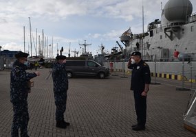 Į Klaipėdą atvyko NATO Nuolatinės parengties priešmininių laivų I-oji grupė - 3