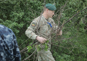 Motorizuotosios pėstininkų brigados „Žemaitija“ kolektyvo ir Paupių bendruomenės akcija „Darom“ - 4