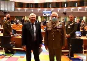 Lietuvos kariuomenės vadas Briuselyje dalyvavo NATO ir Europos Sąjungos karinio komiteto... - 2