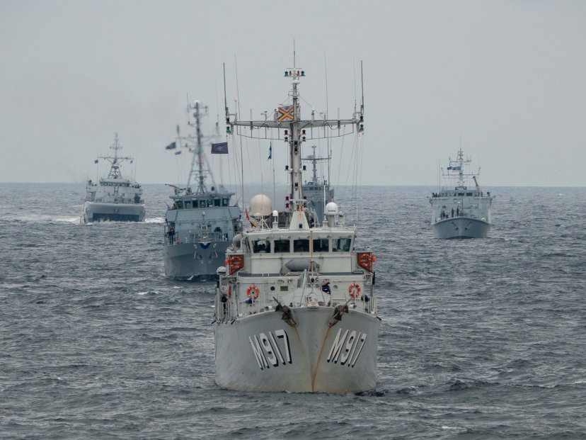 Standing NATO Mine Countermeasures Group One  to moor in Klaipėda after exercise   
