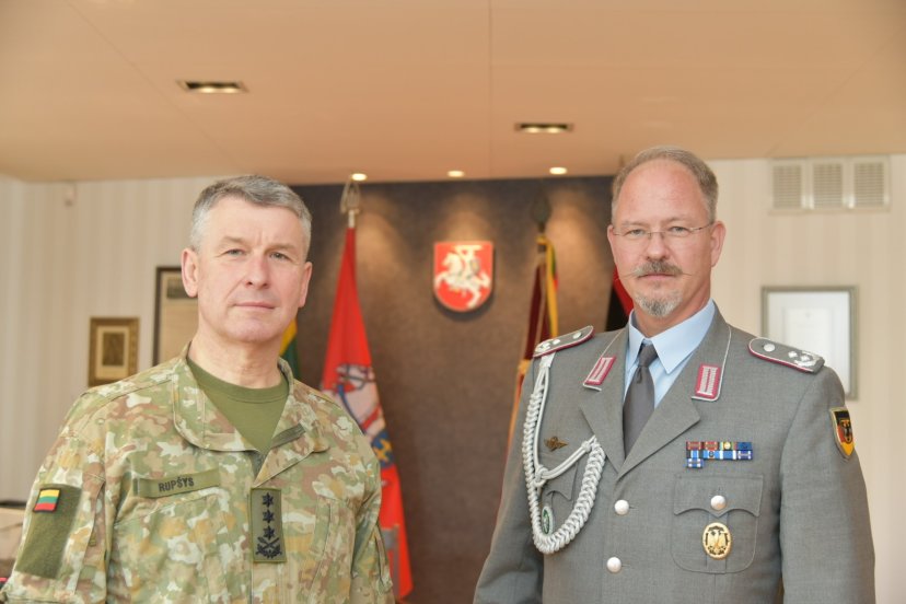 Chief of Defence met with Defence Attaché of Germany 