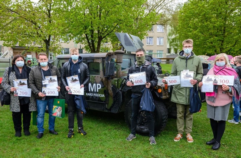 Moksleivių konkurso „Ką žinai apie Lietuvos kariuomenę“ nugalėtojas planuoja studijuoti Lietuvos...