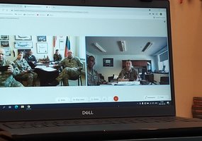 Jungtinių Amerikos Valstijų ir Lietuvos karinių oro pajėgų puskarininkiai dalyvavo bendrame... - 2
