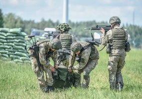 Surengtos svarbiausios Karinių oro pajėgų vertinamosios lauko taktinės pratybos ,,Budrus sakalas... - 13