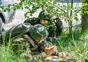 Surengtos svarbiausios Karinių oro pajėgų vertinamosios lauko taktinės pratybos ,,Budrus sakalas... - 7
