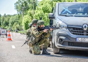 Surengtos svarbiausios Karinių oro pajėgų vertinamosios lauko taktinės pratybos ,,Budrus sakalas... - 10