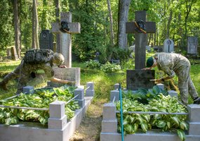 Birželio sukilimui atminti Karo akademijoje atidengta memorialinė lenta - 10