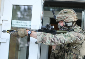 Prasidėjo tarptautinių pratybų ,,Stiprus Grifonas 2021“ aktyvioji fazė - 2