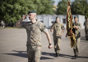 Klaipėdoje išlydėti kariai į atsargą - 5