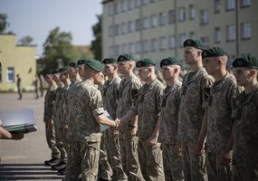 Klaipėdoje išlydėti kariai į atsargą - 11
