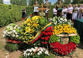 Gudžiūnų kapinėse palaidotas KGB kalėjime sovietų valdžios sušaudytas Pranciškus Prusaitis-Lapė - 1