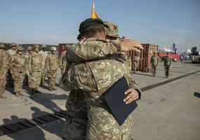 Homebound U.S. rotation farewelled in Klaipėda  - 2