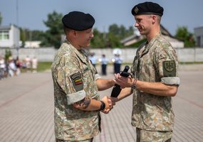 Parengtąjį Lietuvos kariuomenės rezervą papildė 7-oji karo inžinierių laida - 1