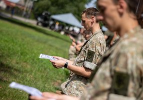 Parengtąjį Lietuvos kariuomenės rezervą papildė 7-oji karo inžinierių laida - 2
