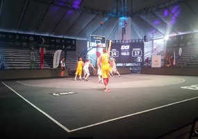 Lietuvos komanda nugalėjo tarptautiniame karių krepšinio 3x3 turnyre - 1