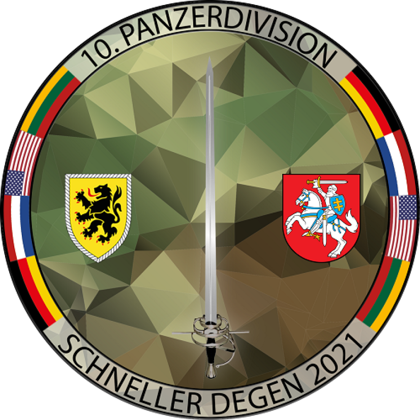 Pirmą kartą Lietuvoje treniruosis Vokietijos divizijos štabas 
