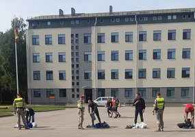 Kariuomenė tęsia rezervistų rengimą: atnaujinti karines žinias atvyko bataliono dydžio atsargos... - 3