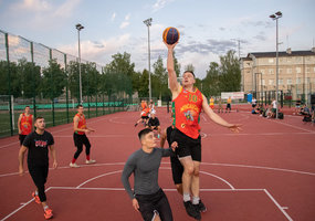 Naktinio krepšinio turnyro 3x3 nugalėtojas – Logistikos valdybos karių komanda - 2