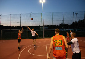 Naktinio krepšinio turnyro 3x3 nugalėtojas – Logistikos valdybos karių komanda - 3