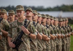 Kario priesaiką Lietuvai davė per šimtą būsimųjų karo inžinierių - 4