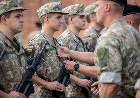 Kario priesaiką Lietuvai davė per šimtą būsimųjų karo inžinierių - 7