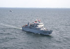 Baltijos jūroje prasideda kasmetinės karo laivų junginio BALTRON pratybos - 1