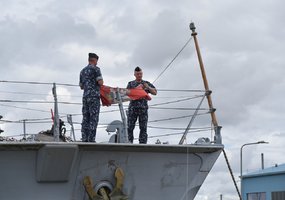 Priešmininis laivas „Sūduvis“ (M52) perduotas Klaipėdos jūrų muziejui - 2