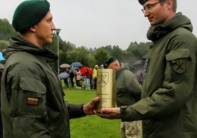 Brigados generolo Motiejaus Pečiulionio artilerijos batalione parengta 200 naujų artileristų - 2