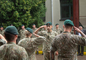 Pasikeitė Kunigaikščio Vaidoto mechanizuotojo pėstininkų bataliono vadas - 1