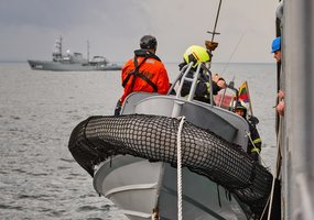 BALTRON junginio pratybos Baltijos jūroje – bendri veiksmai ir savalaikė efektyvi parama - 5